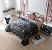 Edredon Bliss Ind Xl Vianney Gris