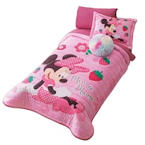 Edredón Individual Neo Minnie Strawberry Rosa Concord