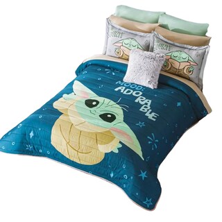 Foto 1 | Foto 1 | Edredón Matrimonial Neo Grogu Adorable Star Wars Concord