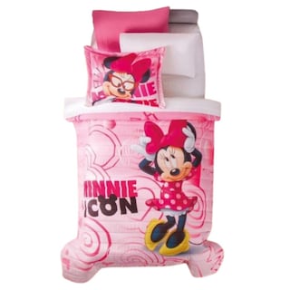 Foto 1 | Foto 1 | Edredón Individual Concord Minnie Mouse Rosa