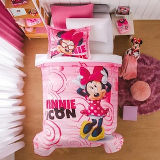 Foto 2 | Foto 2 | Edredón Individual Concord Minnie Mouse Rosa