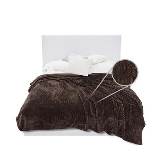 Foto 1 | Foto 1 | Cobertor Siberia Borrega Matrimonial 1.80m X 2.20m Chocolate