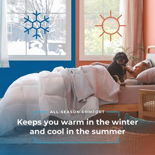 Foto 2 | Foto 2 | Relleno De Edredón Y Edredón Linenspa White All-season Queen - Venta Internacional.