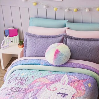 Foto 2 | Foto 2 | Edredón Neo Unicornio Poliéster Concord