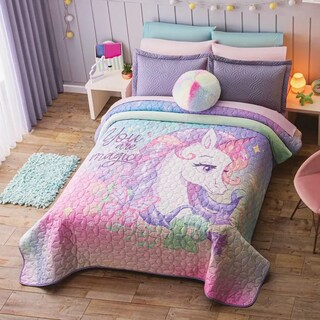 Foto 3 | Foto 3 | Edredón Neo Unicornio Poliéster Concord
