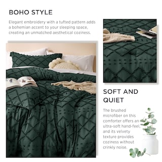 Foto 5 | Foto 5 | Juego de Edredón Bedsure Queen Forest Green con 2 Fundas de Almohada - Venta Internacional