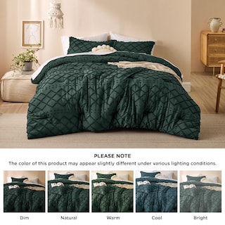 Foto 7 | Foto 7 | Juego de Edredón Bedsure Queen Forest Green con 2 Fundas de Almohada - Venta Internacional