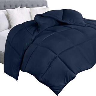 Foto 1 | Foto 1 | Edredón Con Relleno De Edredón Utopia, Tamaño Doble, Color Azul Marino - Venta Internacional.