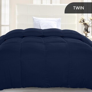 Foto 2 | Foto 2 | Edredón Con Relleno De Edredón Utopia, Tamaño Doble, Color Azul Marino - Venta Internacional.