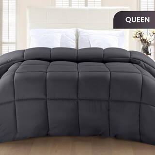 Foto 2 | Foto 2 | Edredón Con Relleno De Edredón Utopia, Tamaño Queen, Color Gris - Venta Internacional.