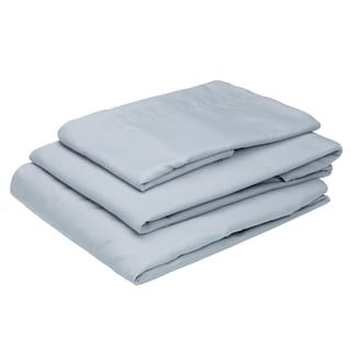 Foto 4 | Foto 4 | Set De Edredon Doble Vista Couzy Azul Marino-gris | Platinoqueen Size+ Protector Cloud +sabanas Softy+almohada 2-pack