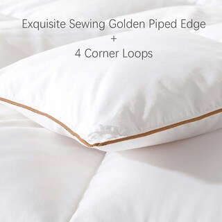 Foto 5 | Foto 5 | Edredón Whatsbedding Feather Down Fiber King, 90 X 106 Pulgadas - Venta Internacional.