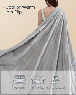 Foto 2 | Foto 2 | Edredón Queen Songmics Gris