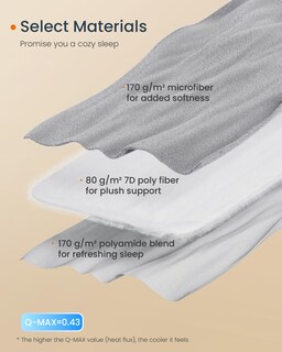 Foto 4 | Foto 4 | Edredón Queen Songmics Gris