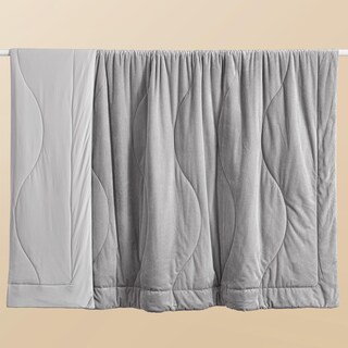 Foto 6 | Foto 6 | Edredón Queen Songmics Gris