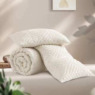 Foto 3 | Foto 3 | Edredón Queen Size con Fundas de Almohada Andency Beige 3 Piezas - Venta Internacional