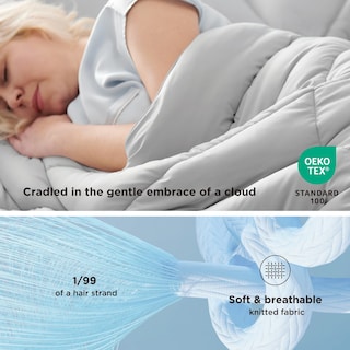 Foto 5 | Foto 5 | Edredón Refrescante Comforter Bedsure, Tamaño Queen, Gris - Venta Internacional.