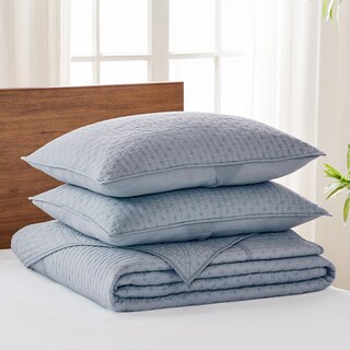 Foto 3 | Foto 3 | Juego De Colchas Levtex Home Cross Stitch Queen Con 2 Fundas - Venta Internacional.