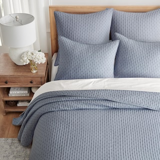 Foto 4 | Foto 4 | Juego De Colchas Levtex Home Cross Stitch Queen Con 2 Fundas - Venta Internacional.