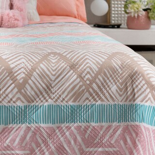 Foto 7 | Foto 7 | Edredón Ligero Esquimal Individual Con Funda De Almohada, Doble Vista, Aloha