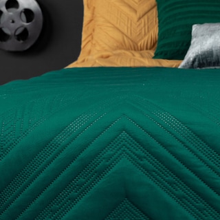 Foto 6 | Foto 6 | Edredón Ligero Pinsonic 3d Esquimal Individual Con Fundas De Almohada, Doble Vista, Aloe