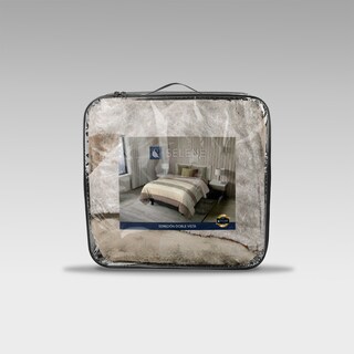 Foto 3 | Foto 3 | Edredón De Invierno Selene Misuri Kaki Matrimonial Doble Vista