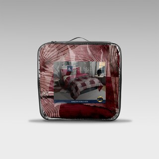 Foto 3 | Foto 3 | Edredón De Invierno Selene Lausana Vino King Size Doble Vista