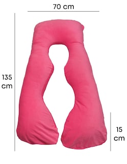 Foto 3 | Foto 3 | Almohada Lunics Para Embarazo Y Lactancia Con Funda color Rosa