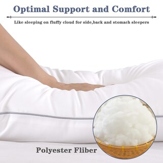 Foto 3 | Foto 3 | Cama Pillow Pozino Para Dormir Tamaño Queen, Paquete De 2 Unidades, Refrigeración - Venta Internacional.
