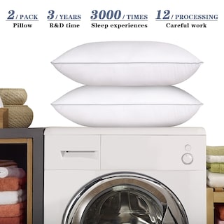 Foto 5 | Foto 5 | Cama Pillow Pozino Para Dormir Tamaño Queen, Paquete De 2 Unidades, Refrigeración - Venta Internacional.