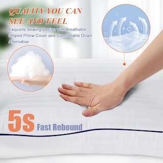 Foto 2 | Foto 2 | Almohadas Semzsom, Cama Para Dormir Tamaño King, Juego De 2 - Venta Internacional.