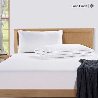 Foto 2 | Foto 2 | Almohadas De Cama Lane Linen, Tamaño Queen, Juego De 2 Unidades - Venta Internacional.