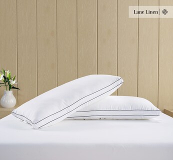 Foto 3 | Foto 3 | Almohadas De Cama Lane Linen, Tamaño Queen, Juego De 2 Unidades - Venta Internacional.