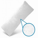 Almohada Abrazable De Peluche Suave Blanco