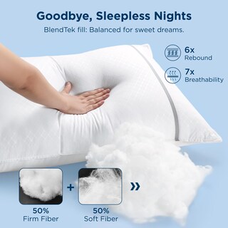 Foto 4 | Foto 4 | Almohadas Bedsure Hotel King Tamaño 19 x 34 cm Juego de 2 Unidades - Venta Internacional