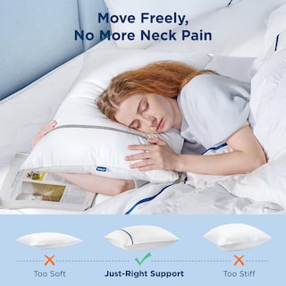 Foto 5 | Foto 5 | Almohadas Bedsure Hotel King Tamaño 19 x 34 cm Juego de 2 Unidades - Venta Internacional
