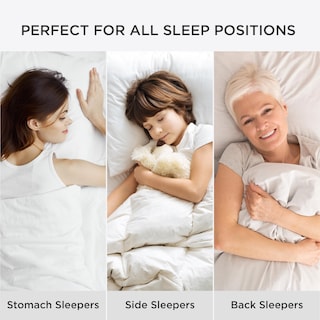 Foto 5 | Foto 5 | Almohadas de Cama Bedsure De Tamaño Mediano Para Dormir Estándar Paquete De 4 - Venta Internacional