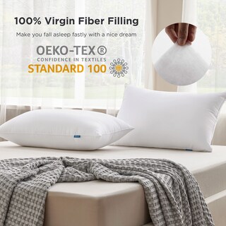 Foto 4 | Foto 4 | Juego De 2 Almohadas Bedsure, Tamaño Estándar, Calidad Hotelera - Venta Internacional.