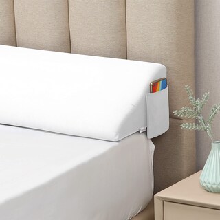 Foto 1 | Foto 1 | Almohada En Forma De Cuña Vekkia Tamaño King Para Rellenar Huecos 76 X 10 X 6 Cm Color Blanco - Venta Internacional