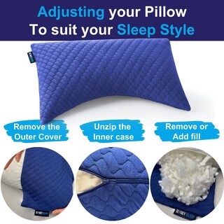 Foto 3 | Foto 3 | Almohada Sídney Sleep Ajustable-Venta Internacional