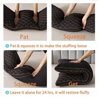 Foto 6 | Foto 6 | Almohada Whatsbedding de 20 x 54\"-Venta Internacional