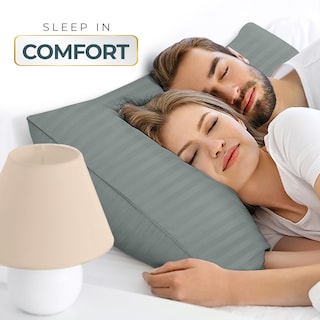 Foto 6 | Foto 6 | Almohadas de Cama Pillows Utopia Gris 2 Piezas - Venta Internacional
