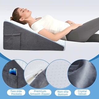 Foto 4 | Foto 4 | Almohada Wedge Puredown 8 Cooling Para Después De La Cirugía Y Más - Venta Internacional.