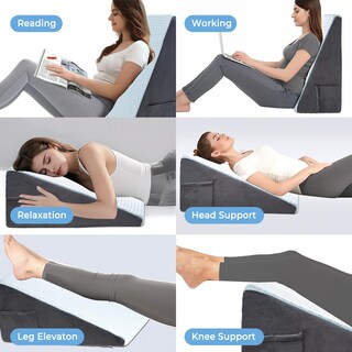 Foto 6 | Foto 6 | Almohada Wedge Puredown 8 Cooling Para Después De La Cirugía Y Más - Venta Internacional.