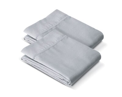 Foto 2 | Foto 2 | Par de Fundas de Almohada Rebeca Microfibra Koala color Gris Perla King Size