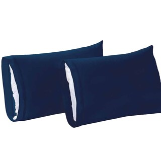 Foto 1 | Foto 1 | Par de Fundas para Almohada Concord Microfibra Estándar Marino