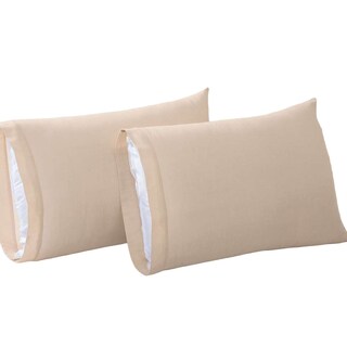 Foto 1 | Foto 1 | Funda para Almohada Concord Estándar Microfibra Beige 2 Piezas
