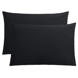 Foto 1 | Foto 1 | Fundas De Almohada Flxxie Microfiber Queen De 20 X 30 Cm, Color Negro (paquete De 2) - Venta Internacional.
