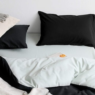 Foto 2 | Foto 2 | Fundas De Almohada Flxxie Microfiber Queen De 20 X 30 Cm, Color Negro (paquete De 2) - Venta Internacional.