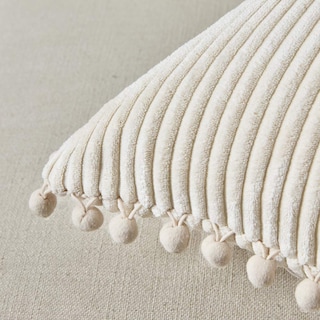 Foto 4 | Foto 4 | Funda De Almohada Fancy Homi Boho Corduroy, 45 X 45 Cm, Color Crema, Paquete De - Venta Internacional.